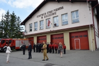 Wizytacja Ministra Michała Wójcika w OSP Goleszów